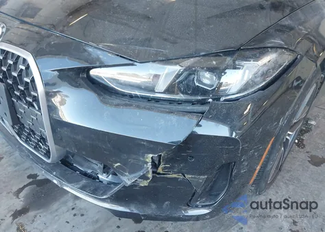 2025 BMW 430I Gran Coupe xDrive z USA, uszkodzony, nr VIN WBA33FB03SFU92783